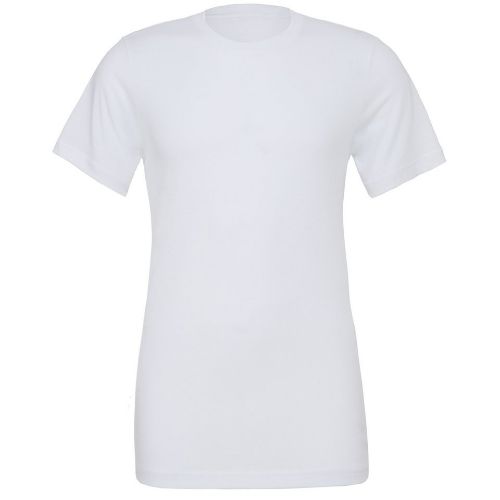 Bella Canvas Unisex Polycotton Short Sleeve T-Shirt White